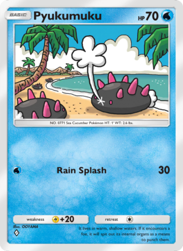 Pyukumuku 090/286 — Genetic Apex (English Pokémon TCG card)