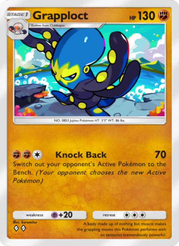 Grapploct 163/286 — Genetic Apex (English Pokémon TCG card)