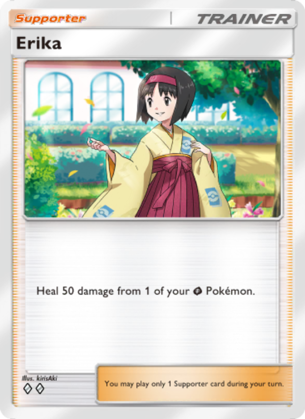 Erika 219/286 — Genetic Apex (English Pokémon TCG card)