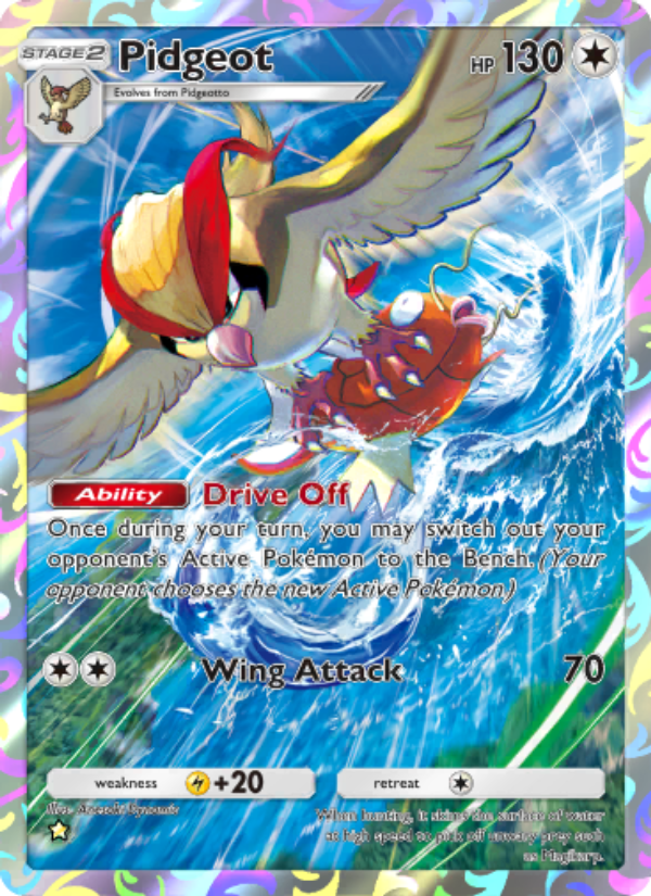 Pidgeot 245/286 — Genetic Apex (English Pokémon TCG card)