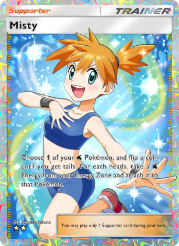 Misty 267/286 — Genetic Apex (English Pokémon TCG card)