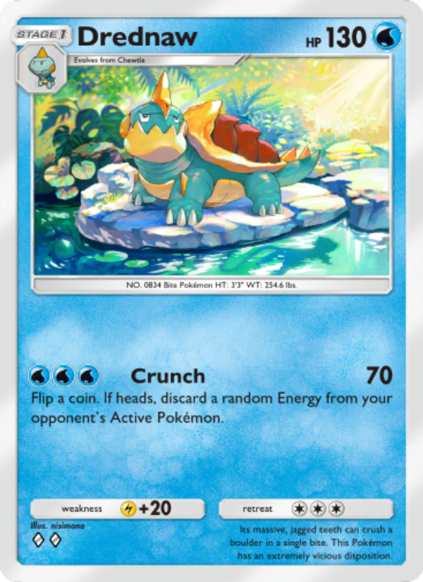 Drednaw 023/86 — Mythical Island (English Pokémon TCG card)