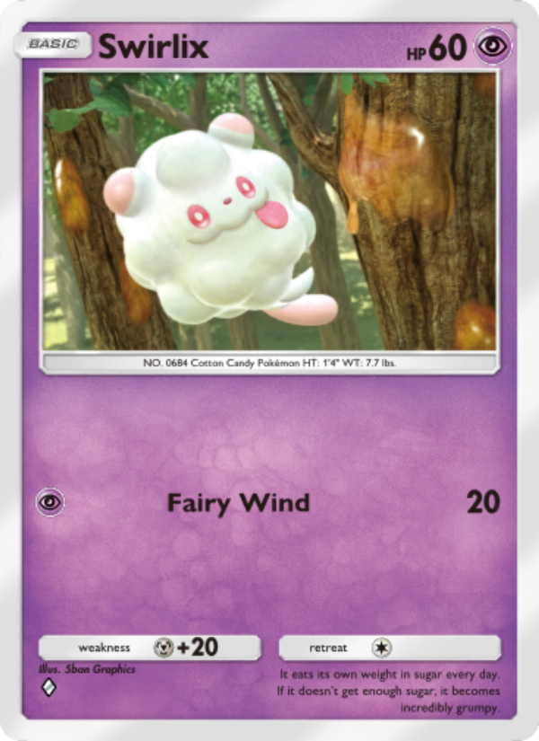 Swirlix 039/86 — Mythical Island (English Pokémon TCG card)