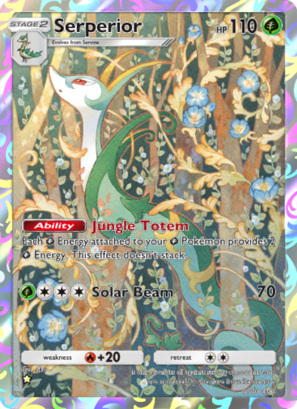 Serperior 070/86 — Mythical Island (English Pokémon TCG card)