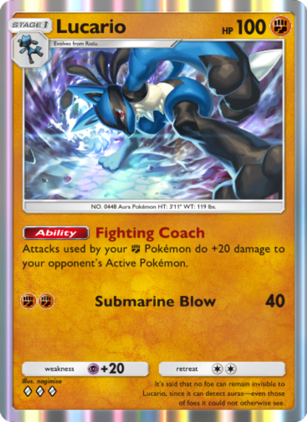 Lucario 092/207 — Space-Time Smackdown (English Pokémon TCG card)