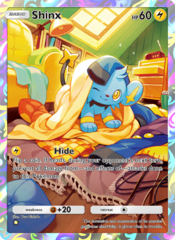 Shinx 163/207 — Space-Time Smackdown (English Pokémon TCG card)
