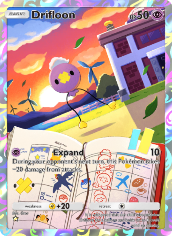 Drifloon 165/207 — Space-Time Smackdown (English Pokémon TCG card)
