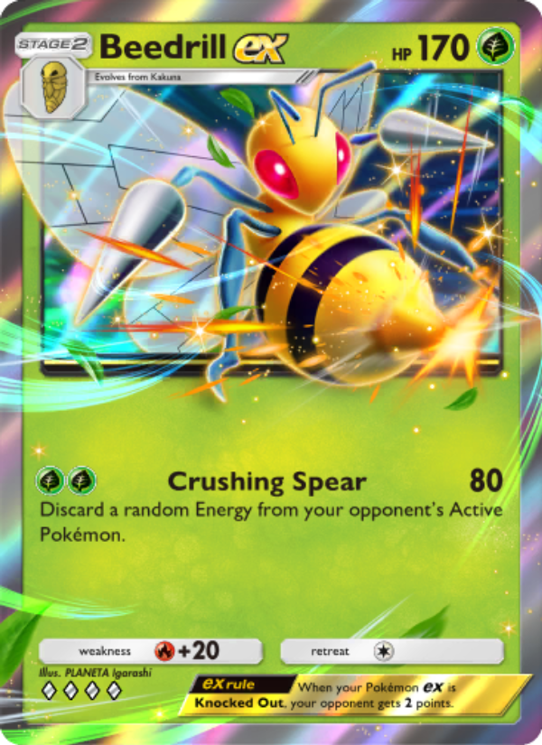 Beedrill ex 003/111 — Shining Revelry (English Pokémon TCG card)