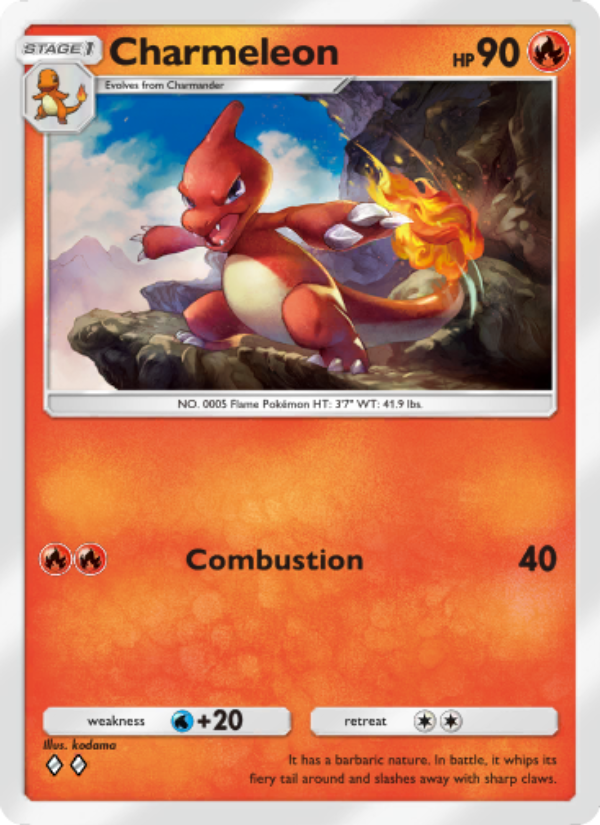 Charmeleon 009/111 — Shining Revelry (English Pokémon TCG card)