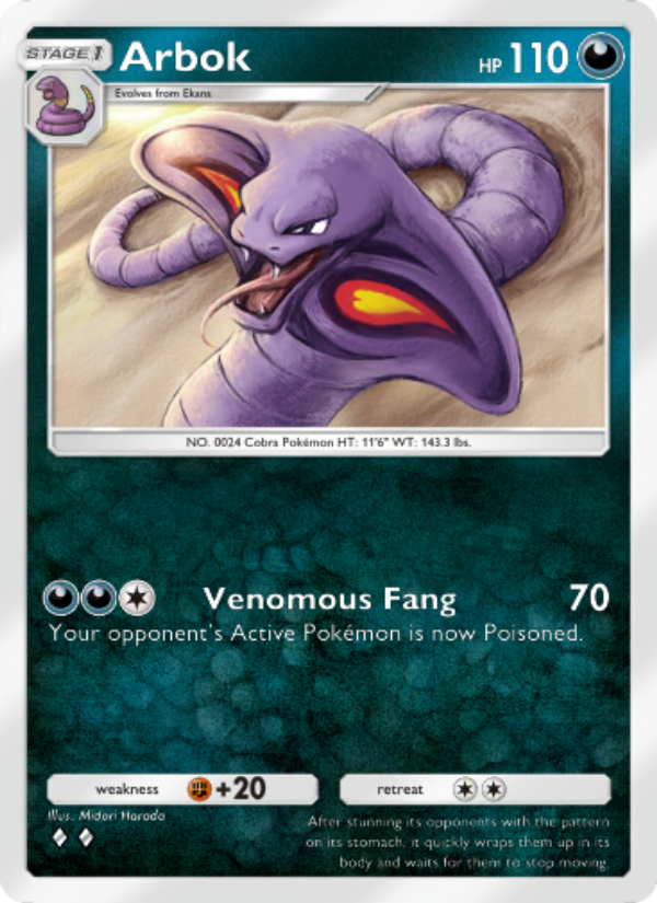 Arbok 046/111 — Shining Revelry (English Pokémon TCG card)