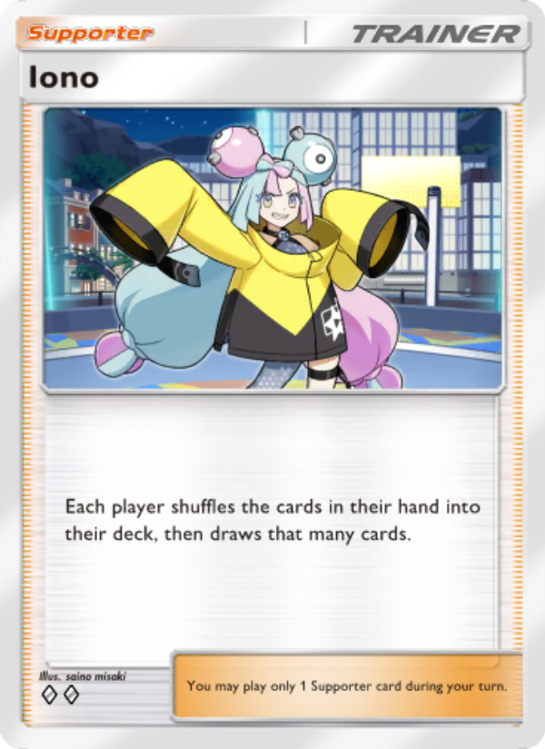Iono 069/111 — Shining Revelry (English Pokémon TCG card)