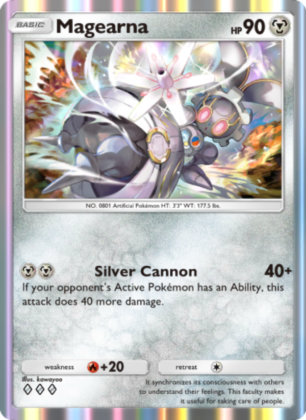 Magearna 123/239 — Celestial Guardians (English Pokémon TCG card)