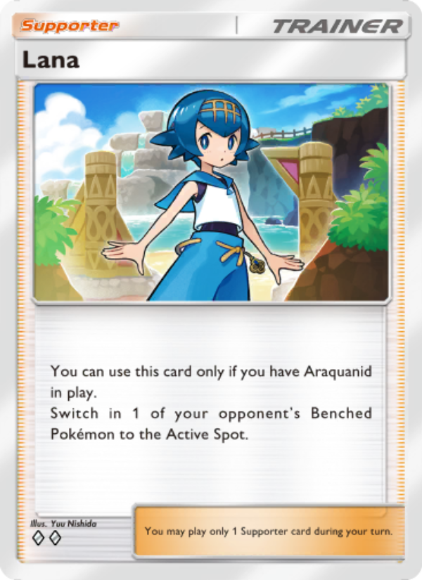 Lana 152/239 — Celestial Guardians (English Pokémon TCG card)