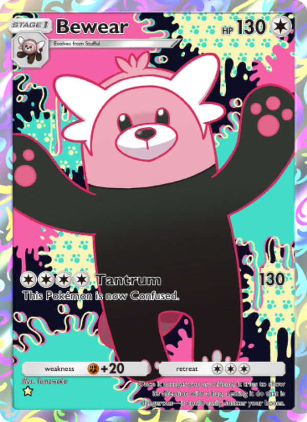 Bewear 178/239 — Celestial Guardians (English Pokémon TCG card)