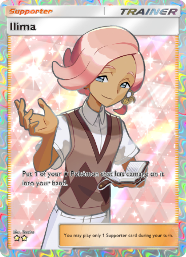 Ilima 191/239 — Celestial Guardians (English Pokémon TCG card)