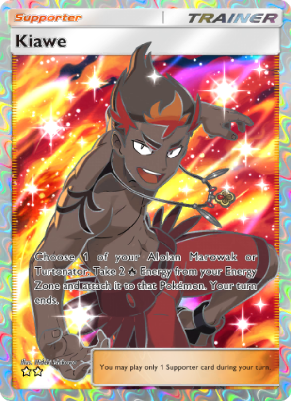 Kiawe 192/239 — Celestial Guardians (English Pokémon TCG card)