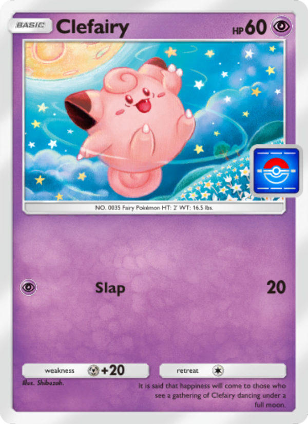 Clefairy 016/100 — Promos-A (English Pokémon TCG card)