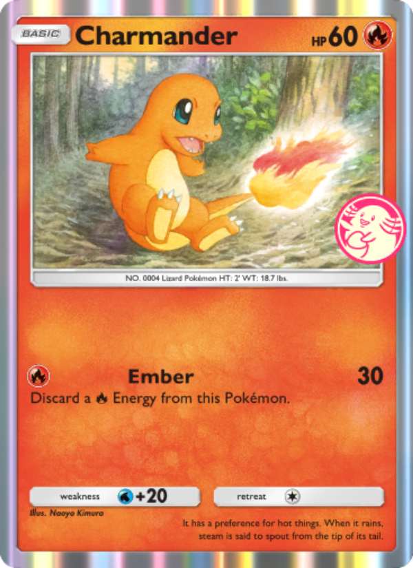 Charmander 032/100 — Promos-A (English Pokémon TCG card)