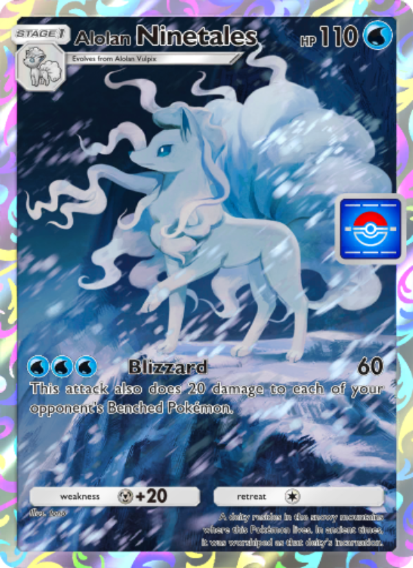 Alolan Ninetales 070/100 — Promos-A (English Pokémon TCG card)