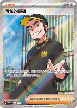 Ruffian 253/222 — Chasing Glory (Simplified) (Chinese Pokémon TCG card)