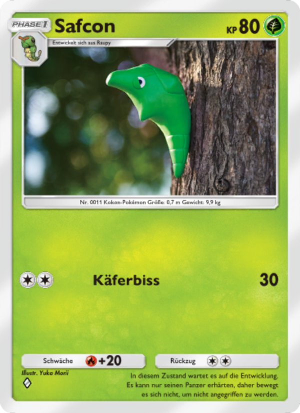 Safcon 006 — Unschlagbare Gene (German Pokémon TCG card)