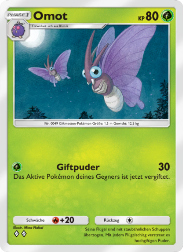 Omot 017 — Unschlagbare Gene (German Pokémon TCG card)