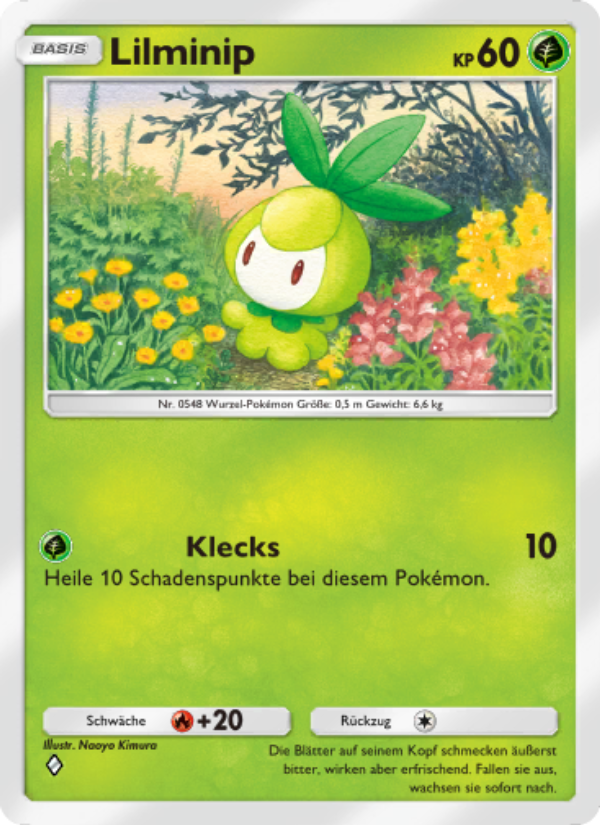 Lilminip 029 — Unschlagbare Gene (German Pokémon TCG card)