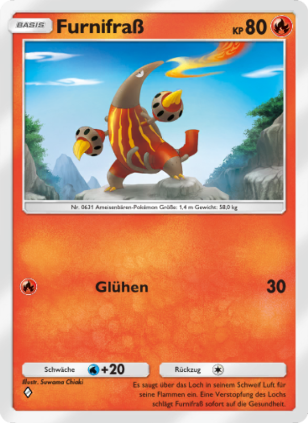 Furnifraß 048 — Unschlagbare Gene (German Pokémon TCG card)