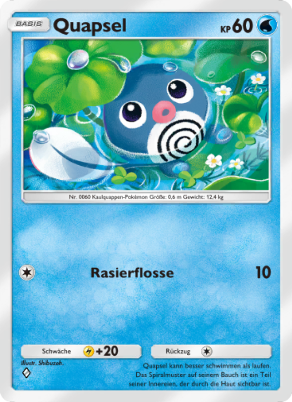 Quapsel 059 — Unschlagbare Gene (German Pokémon TCG card)