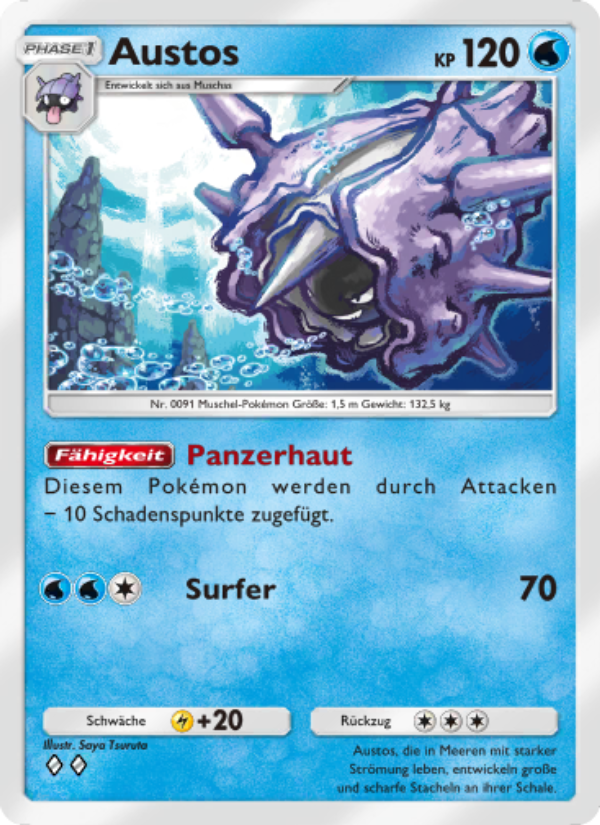 Austos 067 — Unschlagbare Gene (German Pokémon TCG card)