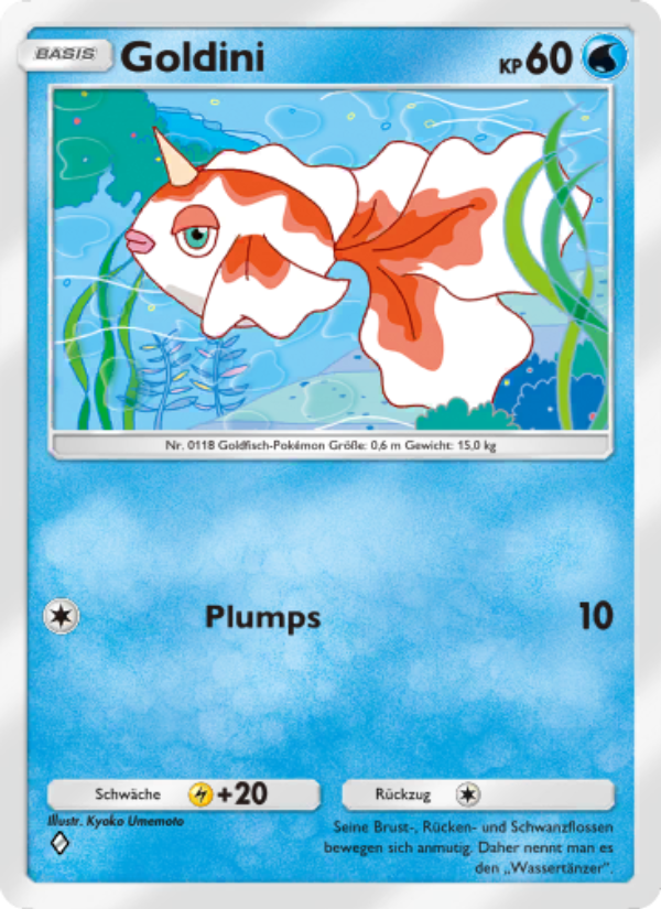 Goldini 072 — Unschlagbare Gene (German Pokémon TCG card)