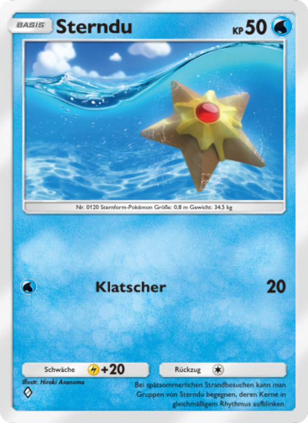 Sterndu 074 — Unschlagbare Gene (German Pokémon TCG card)