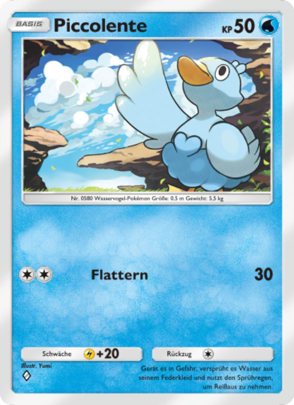Piccolente 085 — Unschlagbare Gene (German Pokémon TCG card)