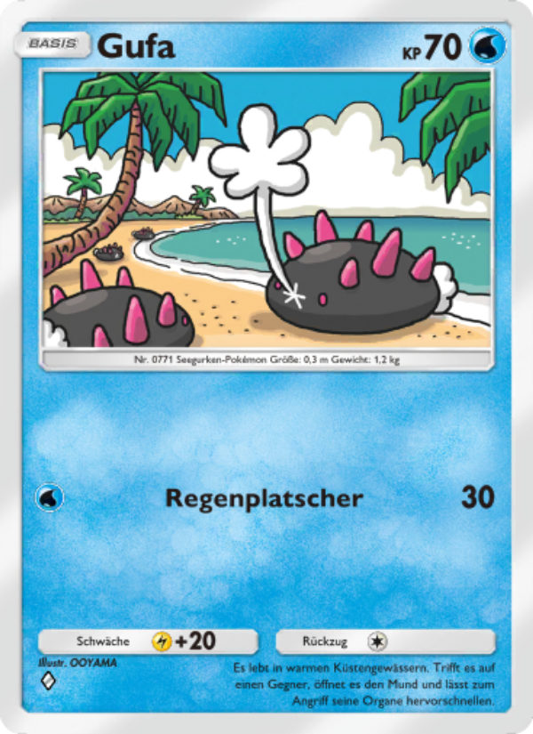 Gufa 090 — Unschlagbare Gene (German Pokémon TCG card)