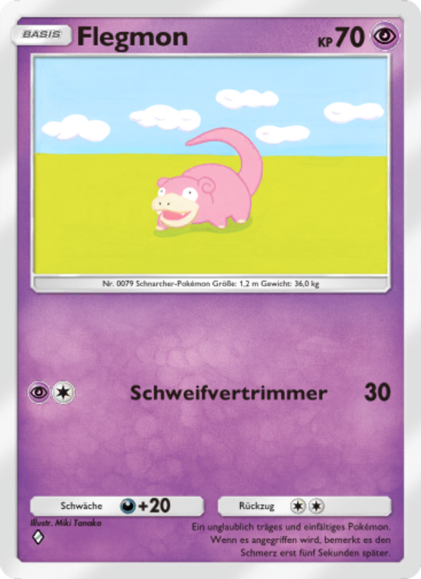 Flegmon 118 — Unschlagbare Gene (German Pokémon TCG card)