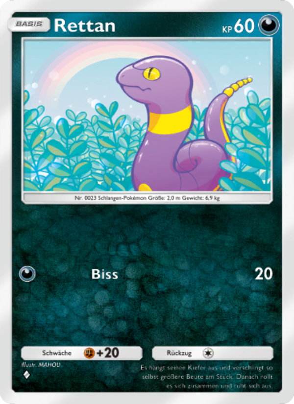 Rettan 164 — Unschlagbare Gene (German Pokémon TCG card)