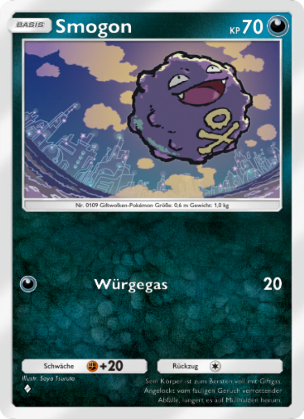 Smogon 176 — Unschlagbare Gene (German Pokémon TCG card)