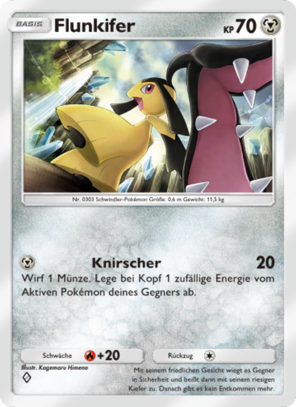 Flunkifer 178 — Unschlagbare Gene (German Pokémon TCG card)