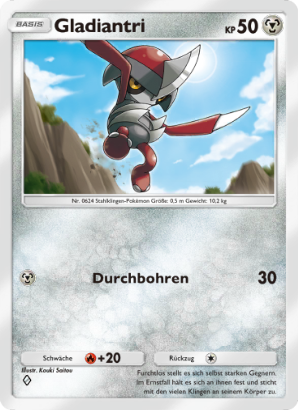 Gladiantri 179 — Unschlagbare Gene (German Pokémon TCG card)