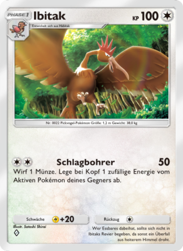 Ibitak 192 — Unschlagbare Gene (German Pokémon TCG card)