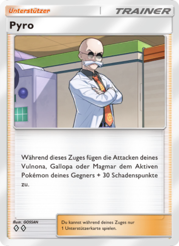 Pyro 221 — Unschlagbare Gene (German Pokémon TCG card)