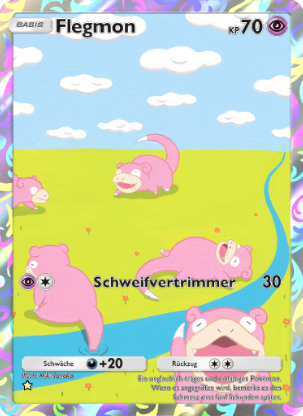 Flegmon 237 — Unschlagbare Gene (German Pokémon TCG card)