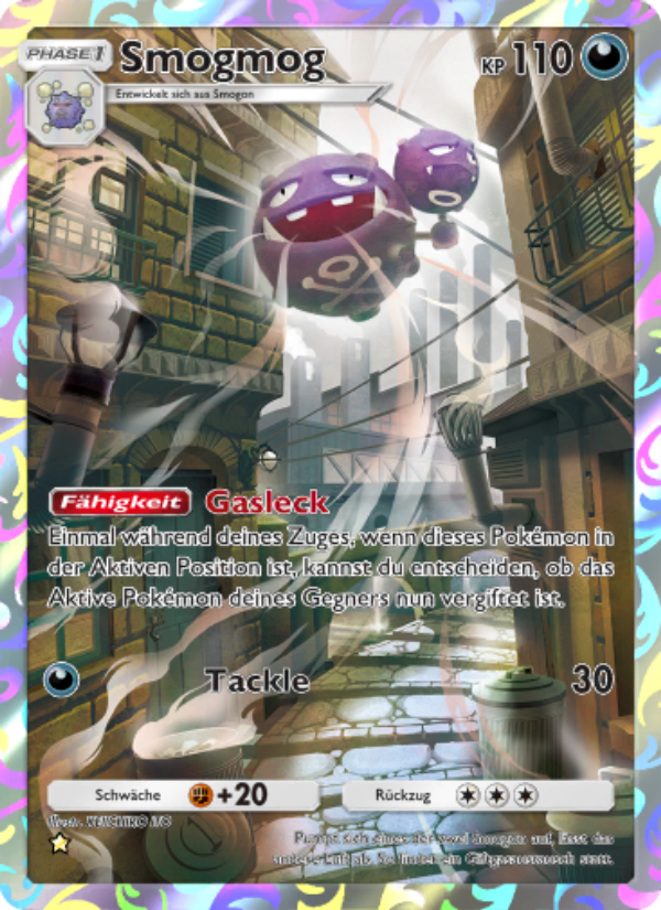 Smogmog 243 — Unschlagbare Gene (German Pokémon TCG card)