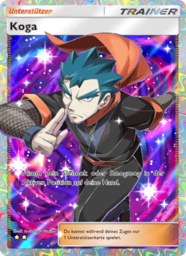 Koga 269 — Unschlagbare Gene (German Pokémon TCG card)
