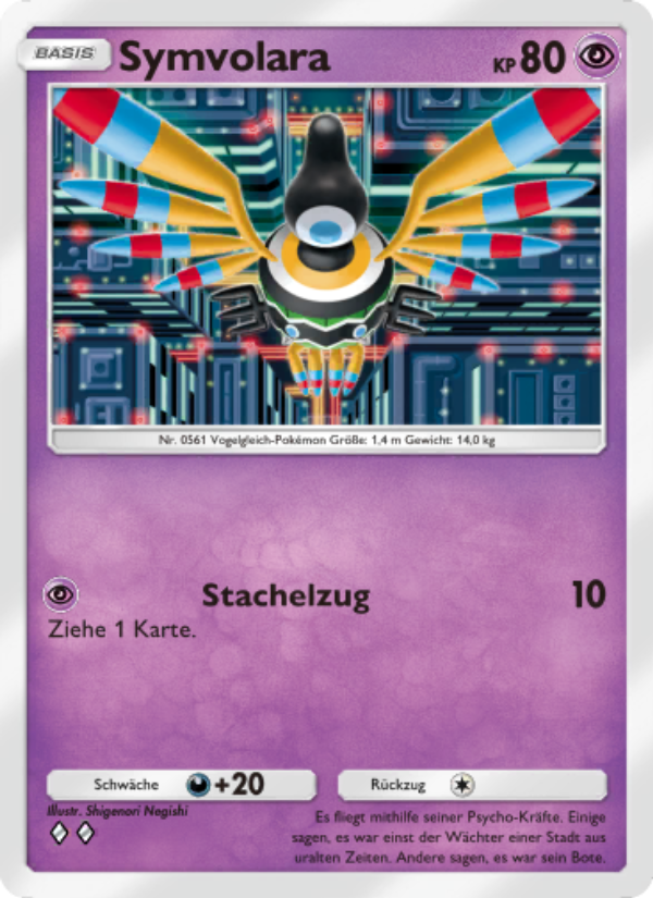 Symvolara 033 — Mysteriöse Insel (German Pokémon TCG card)