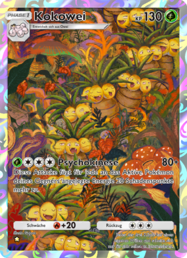 Kokowei 069 — Mysteriöse Insel (German Pokémon TCG card)