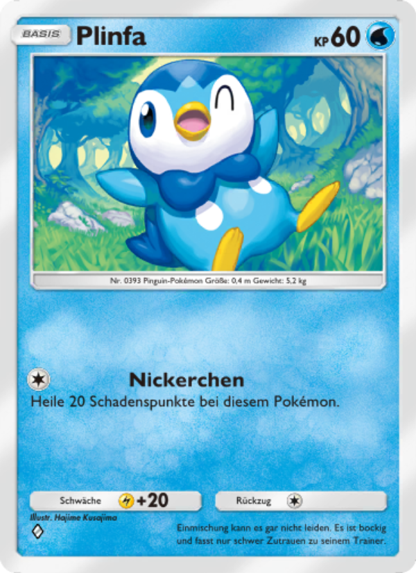 Plinfa 035 — Kollision von Raum und Zeit (German Pokémon TCG card)