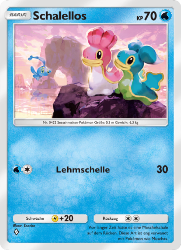 Schalellos 040 — Kollision von Raum und Zeit (German Pokémon TCG card)