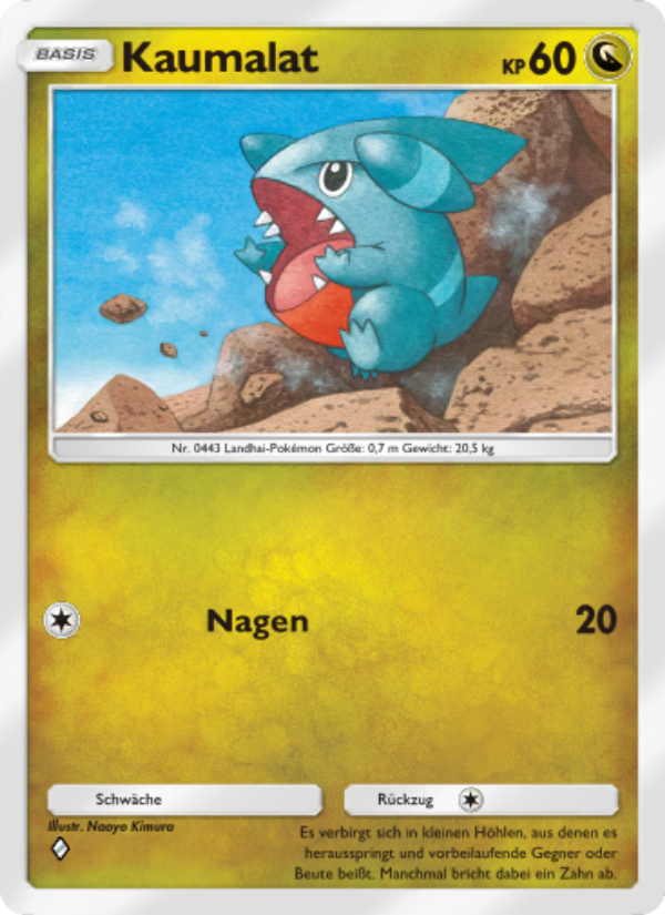 Kaumalat 121 — Kollision von Raum und Zeit (German Pokémon TCG card)