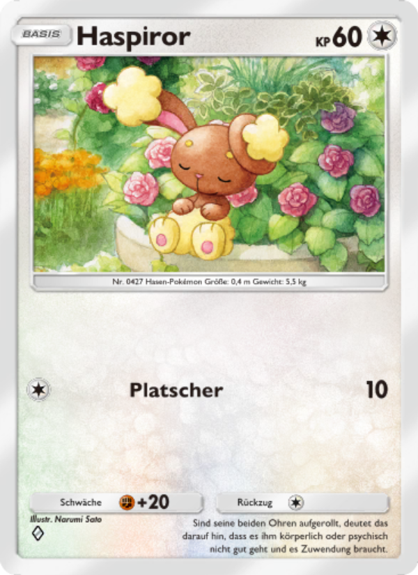Haspiror 137 — Kollision von Raum und Zeit (German Pokémon TCG card)